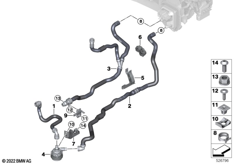 Шланги охлаждающей жидкости