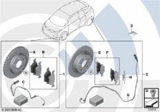 Ремонтный комплект тормоза