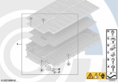 Монтажный к-т высоковольтной батареи