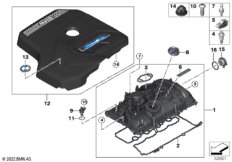 Крышка головки блока цилиндров/доп.эл.
