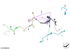 Рем.кабель основ.жгут проводов - впереди