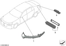 Дополн.указатель поворота/светил.снаружи