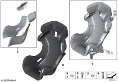 Сиденье гоночного автомобиля