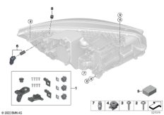 Детали фары