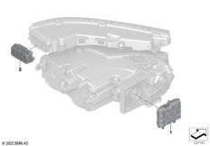 Детали электронного блока фары