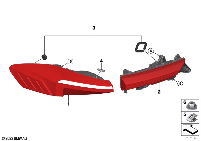 Блок задних фонарей