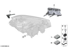 Детали фары