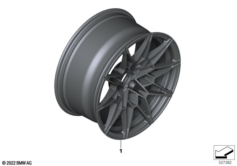 Колесо с легкосплавным диском Individual