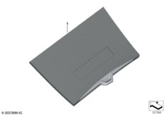 Декор.накладка центр.консоли Individual