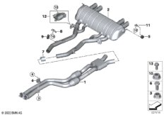 Система выпуска ОГ Зд