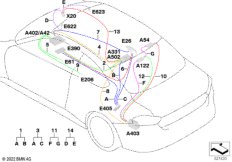Рем.каб.осн.жгута проводов антенна/коакс