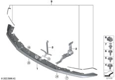 Передний спойлер