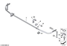 стабилизатор задний