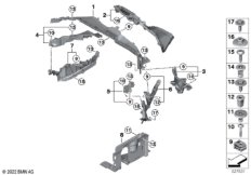 Дополнительные элементы моторного отсека