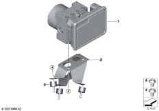 Гидроагрегат DSC/кронштейн