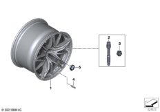 дисковое колесо легкосплавное