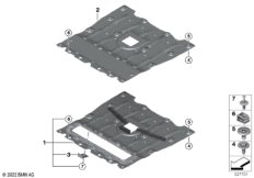 Экран моторного отсека