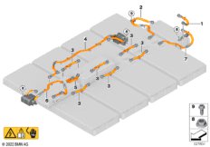 Модульный соединитель высоковольтной АКБ