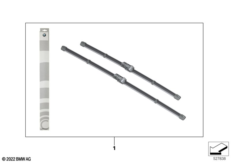 Комплект щеток стеклоочистителя