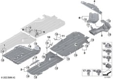 Облицовка днища кузова