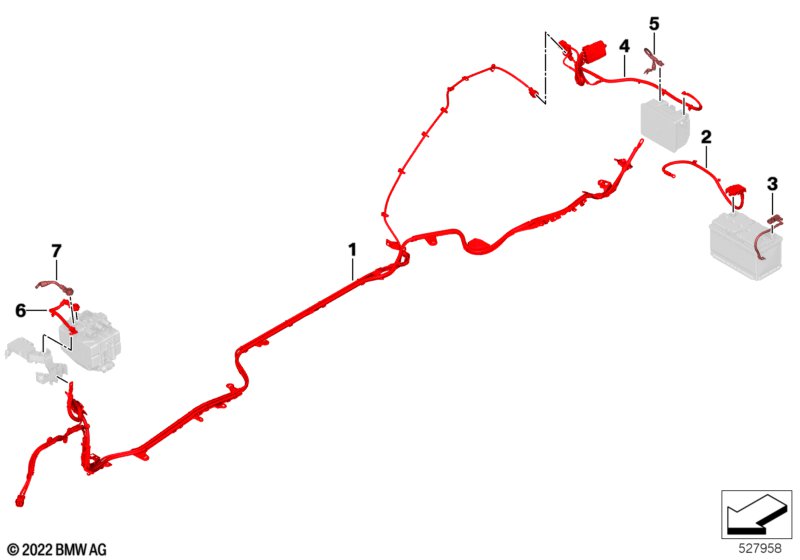Провод батареи/кабель на массу