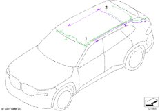 Жгут проводов крыши