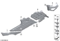 Облицовка днища кузова