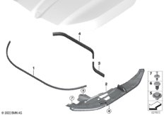 Уплотнители капота