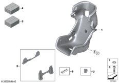 Сиденье гоночного автомобиля