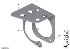 Держатель штекера диагностич.разъема
