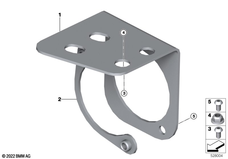 Держатель штекера диагностич.разъема