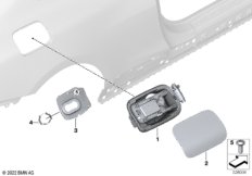 Заслонка заливного отверстия