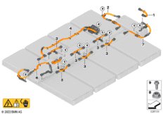 Модульный соединитель высоковольтной АКБ