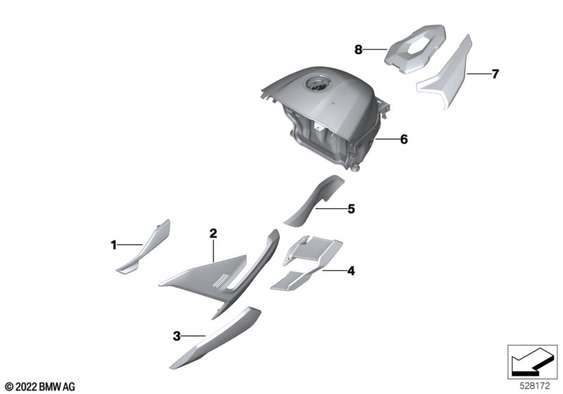 Окрашенные детали WN3S Blackstorm мет.