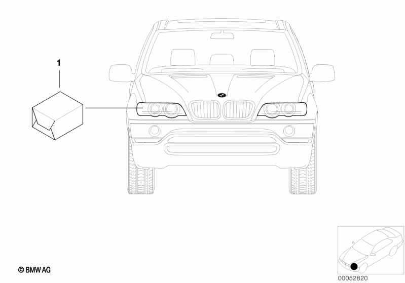 Комплект дооснащения ксеноновой фары