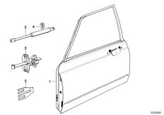 передняя дверь