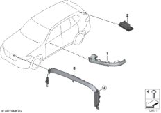 Дополн.указатель поворота/светил.снаружи
