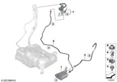Фильтр с акт.углем/вентил.с.подачи топл.