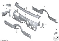 Детали щитка передка