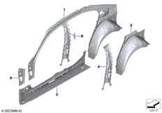 Боковой каркас Внутр