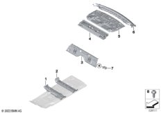 Перегородка баг.отделение/детали днища