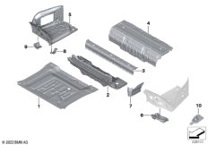 Дополнит.элементы пола багажника