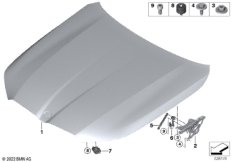 Крышка капота / навесное оборудование