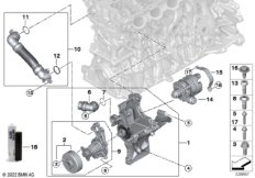 Система охлаждения-насос ОЖ