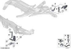 Датчик регулировки угла наклона фар