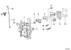 Замок двери Пд