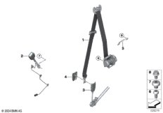 Ремень безопасности Пд