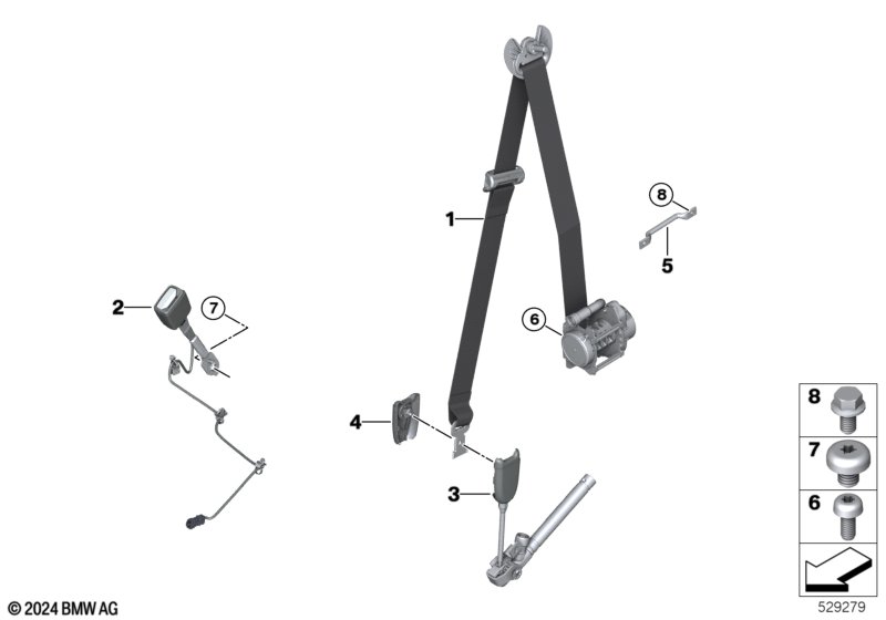 Ремень безопасности Пд
