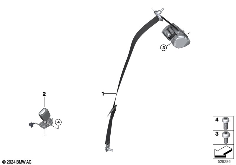 Ремень безопасности Зд