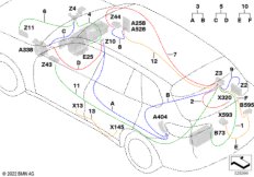 Кабель питания, основной жгут проводов